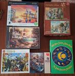 6 puzzels waaronder een glow in the dark, Ophalen of Verzenden, Zo goed als nieuw