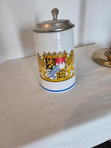 Bierpul met deksel - München beschikbaar voor biedingen