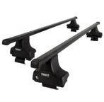 Thule sqaure dakdragerset seat leon 2007, Auto diversen, Ophalen of Verzenden, Gebruikt
