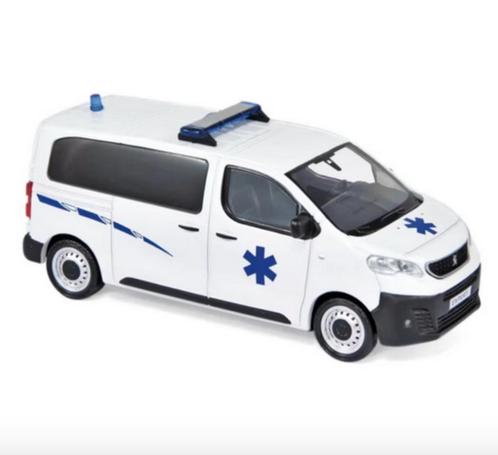 Peugeot Expert 2016 Ambulance schaal 1:43 NOREV ref: 479865, Hobby en Vrije tijd, Modelauto's | 1:43, Nieuw, Auto, Norev, Verzenden
