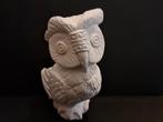 Hele bijzondere witte uil uit steen, Verzamelen, Beelden en Beeldjes, Ophalen of Verzenden, Gebruikt, Dier