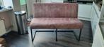Stijlvol bankje met zachte bekleding, Huis en Inrichting, Ophalen, Zo goed als nieuw, Rechthoekig, 125 cm of meer