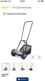 Hand grasmaaier . GAMMA kooimesmaaier HGM-30 30cm, Tuin en Terras, Grasmaaiers, Ophalen, Handgrasmaaier, Zo goed als nieuw, Opvangzak