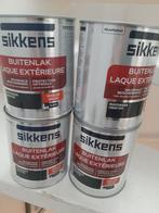 Sikkens grachtengroen hooglans 17 euro per stuk, Doe-het-zelf en Verbouw, Verf, Beits en Lak, Minder dan 5 liter, Ophalen of Verzenden