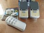 Schakelset 2 contactdozen voor buiten + afstandsbediening, Overige typen, Ophalen of Verzenden, Waterbestendig, Netvoeding