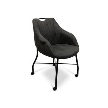 Eetkamerstoel op wielen - 2 stuks beschikbaar voor biedingen