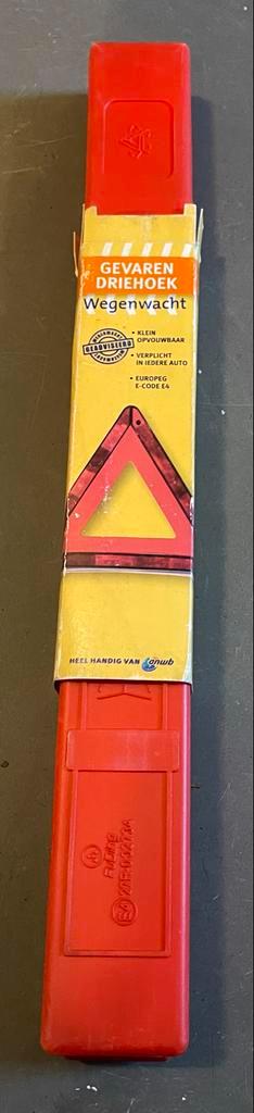ANWB Gevarendriehoek in doos, inhoud nieuw - Auto Accessoire, Auto diversen, Auto-accessoires, Zo goed als nieuw, Ophalen