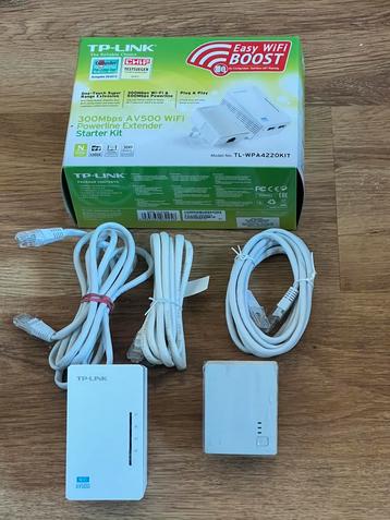 TP-Link Aav 500 TL-WPA4220 WiFi Powerline Kit beschikbaar voor biedingen