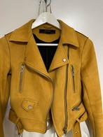 Zara Gele Suede Jas, Kleding | Dames, Ophalen of Verzenden, Zo goed als nieuw, Maat 34 (XS) of kleiner, Geel