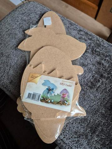 Houten Figuren Pasen & Winter - Knutselen beschikbaar voor biedingen