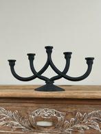 Art deco gietijzeren kandelaar 1930 - 1945, Ophalen of Verzenden