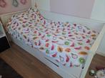 woood bedbank kajuitbed, Ophalen, 85 tot 100 cm, Gebruikt, Matras