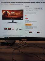 AOC 34 INCH CURVED MONIOTOR, Computers en Software, Monitoren, Curved, VA, Ophalen of Verzenden, Zo goed als nieuw