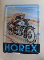 Horex metaal kaart Vintage metal Retro card motor  tincard, Ophalen of Verzenden, Nieuw, Motoren