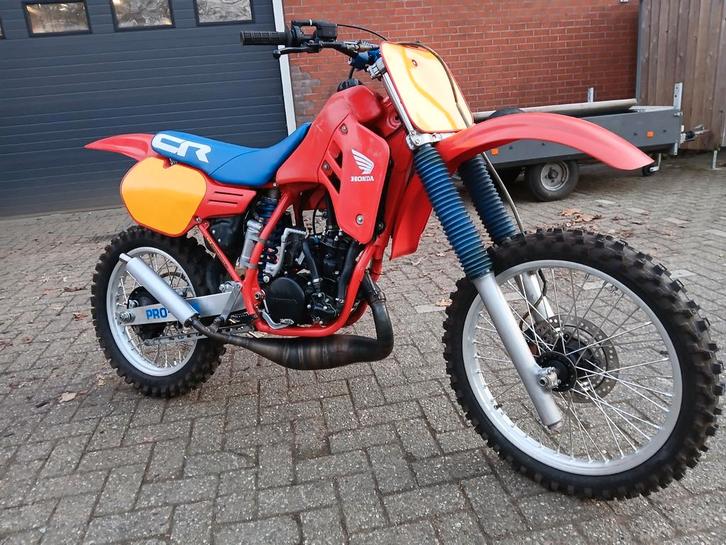 Honda CR 125 '85 - Volledig Gerestaureerd., Motoren, Motoren | Honda, Bedrijf, Crossmotor, Ophalen