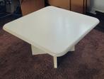 Hoektafel / Salontafel Wit MDF  BIEDEN, Huis en Inrichting, Tafels | Salontafels, Ophalen, 50 tot 100 cm, Vierkant, 50 tot 100 cm
