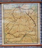 Oude schoolkaart van Drenthe uit 1932 !!, Ophalen of Verzenden, Aardrijkskunde