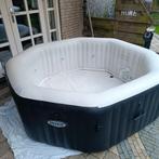 Intex opblaasbare jacuzzi 6 persoons, Tuin en Terras, Bubbelbaden en Hottubs, Ophalen, Gebruikt, Grondzeil, Opblaasbaar