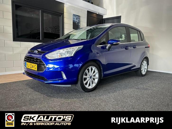 Ford B-MAX 1.0 ECOB. TITANIUM l NAVI l TREKHAAK l PDC l STOE, Auto's, Ford, Bedrijf, B-Max, ABS, Airbags, Bluetooth, Boordcomputer