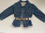 Denim spijker jeans jas jasje shirtje Laura Biagiotti 80 cm, Kinderen en Baby's, Jasje, Meisje, Laura Biagiotti, Ophalen of Verzenden