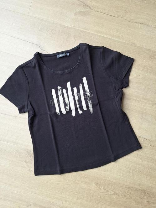 Mexx korte top maat L zwart URBAN RHYTHM, Kleding | Dames, Tops, Zo goed als nieuw, Maat 42/44 (L), Zwart, Korte mouw, Ophalen of Verzenden