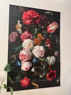 IXXI Stilleven Bloemen Jan Davidz. van Heem, Huis en Inrichting, Ophalen, Oorspronkelijke maker, 75 tot 100 cm, 75 cm of meer