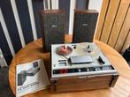 Sony TC-252W Bandrecorder met Speakers, Audio, Tv en Foto, Bandrecorders, Ophalen, Bandrecorder