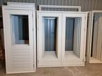 Tuindeuren Achterpui Openslaande deuren ( Meranti Deuren ), Ophalen of Verzenden, Nieuw, Hout