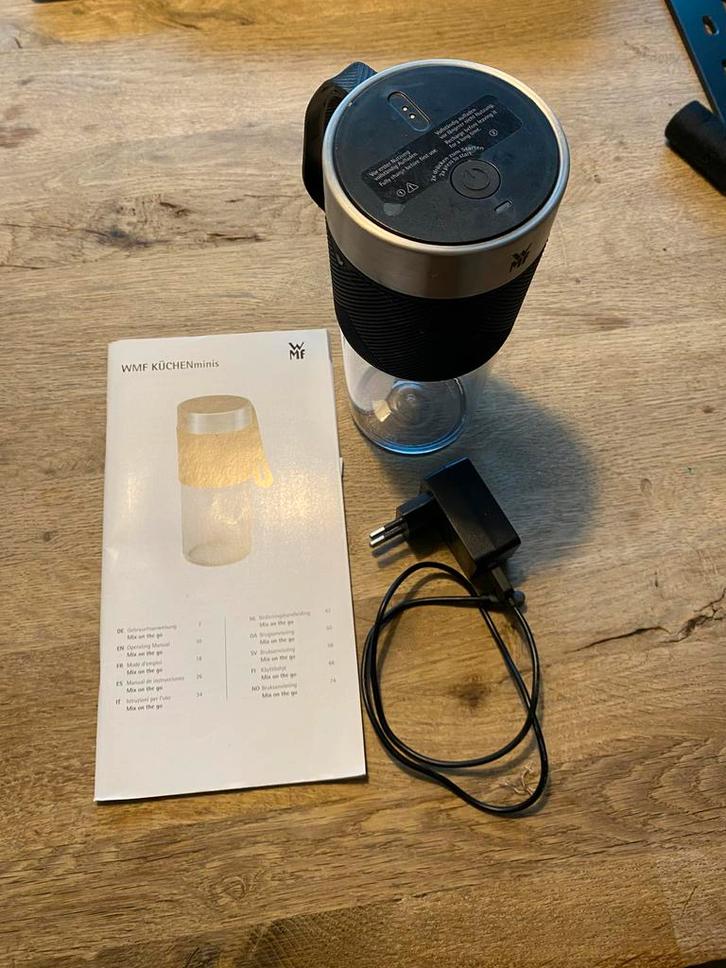 WMF Mix On The Go Blender - Zo Goed Als Nieuw!, Witgoed en Apparatuur, Blenders, Zo goed als nieuw, Blender to go, Ophalen of Verzenden