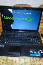 Laptop Asus X53U k53s K53U voor onderdelen, Ophalen, 15 inch, 2 tot 3 Ghz