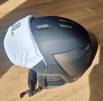 Salomon pioneer helm met visor maat L