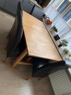 eettafel, uitschuifbaar, Ophalen, Gebruikt, 100 tot 150 cm, 50 tot 100 cm