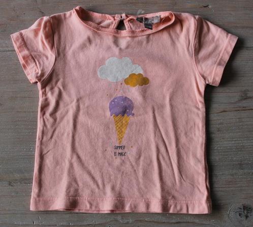 T-shirt van Emile et Ida 12m, Kinderen en Baby's, Babykleding | Maat 80, Gebruikt, Meisje, Shirtje of Longsleeve, Ophalen of Verzenden