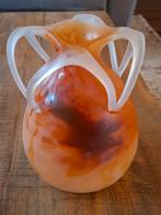 Unieke Glazen Kunst Vaas, Ophalen of Verzenden