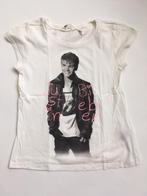 JUSTIN BIEBER shirt 146-152 in ~~nieuw~~ staat, Kinderen en Baby's, Kinderkleding | Maat 146, Verzenden, Zo goed als nieuw, Meisje