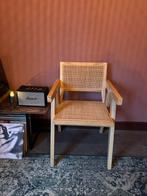 4 Rotan Stoelen - Bali Stijl - Licht Hout, Ophalen, Gebruikt, Bruin, Vier