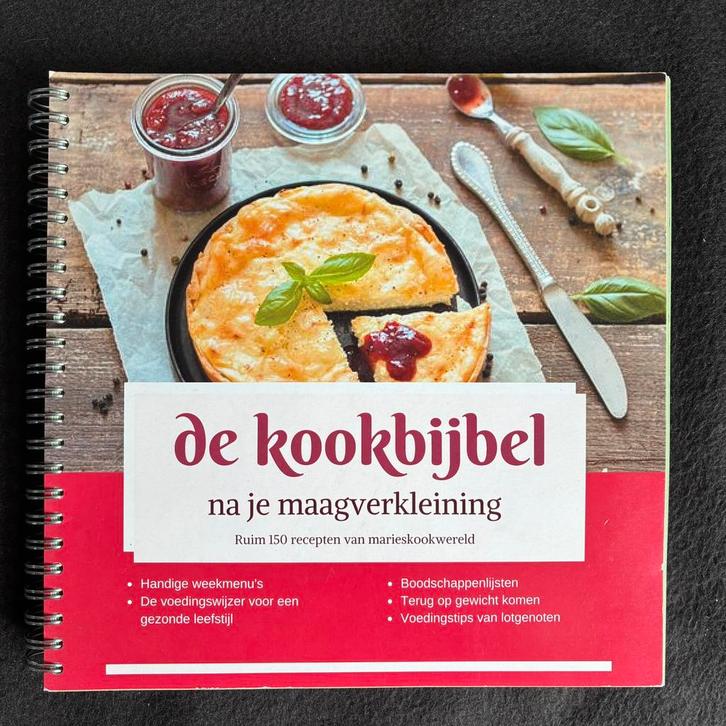 Marie josee Koks - de Kookbijbel na je maagverkleining, Boeken, Kookboeken, Zo goed als nieuw, Nederland en België, Ophalen