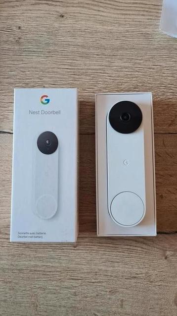 Google Nest Deurbel - batterij of bedraad beschikbaar voor biedingen