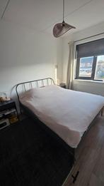 IKEA KOPARDAL grijs bed 160cm x 200cm, Huis en Inrichting, Slaapkamer | Bedden, Ophalen, Tweepersoons, Zo goed als nieuw, 200 cm