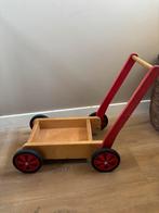 Houten blokkenkar, Kinderen en Baby's, Ophalen of Verzenden, Zo goed als nieuw, Overige typen