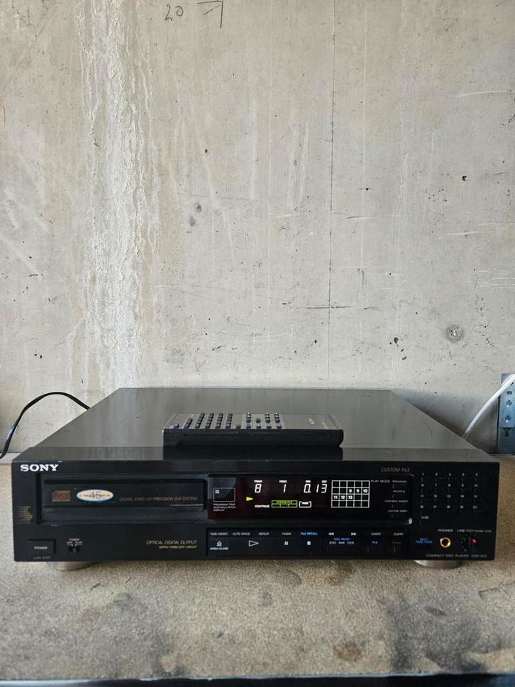 SONY CDP-970 vintage High End cd speler, Audio, Tv en Foto, Cd-spelers, Zo goed als nieuw, Sony, Ophalen