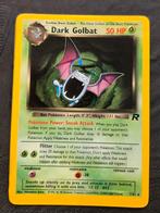 Dark Golbat 7/82 Pokemon Team Rocket holo swirl, Ophalen of Verzenden, Zo goed als nieuw, Booster, Foil