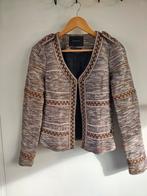 Apart damesjasje met decoratieve biezen, Kleding | Dames, Bruin, Maison Scotch, Jasje, Gedragen