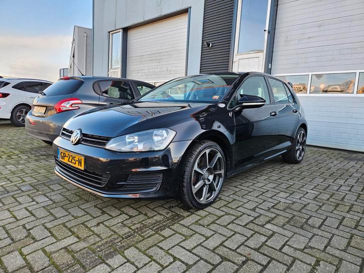 Volkswagen Golf 2013 1.6 TDI 150pk apk 17-11-2026 Zwart, Auto's, Volkswagen, Bedrijf, Golf, ABS, Airbags, Airconditioning, Bluetooth