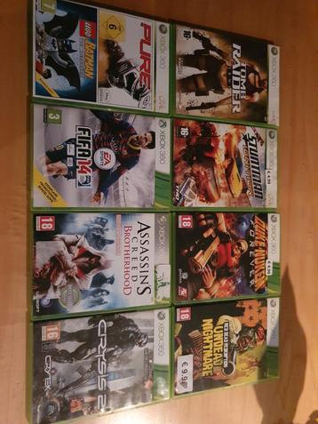 Xbox 360 Games - 8 Stuks beschikbaar voor biedingen