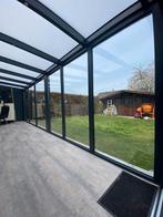 Veranda glazen schuifwanden overkapping, Ophalen of Verzenden, Zo goed als nieuw, Veranda