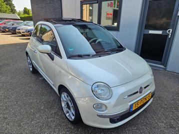 Fiat 500 0.9 TwinAir Lounge panoramisch schuif-kanteldak beschikbaar voor biedingen