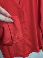 Oranje Rode H&M Blouse Maat 42 - Nieuw!, Kleding | Dames, Blouses en Tunieken, H&M, H&M Hennes & Mauritz AB, Maat 42/44 (L), Nieuw