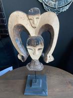 zuid afrikaans Houten Beeld - Prachtig Handwerk, Antiek en Kunst, Ophalen of Verzenden