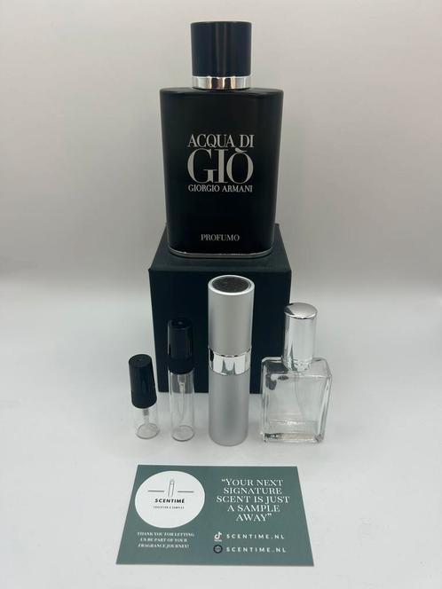 Acqua di Gio Profumo (discontinued)- sample/tester/decant, Sieraden, Tassen en Uiterlijk, Uiterlijk | Parfum, Nieuw, Verzenden